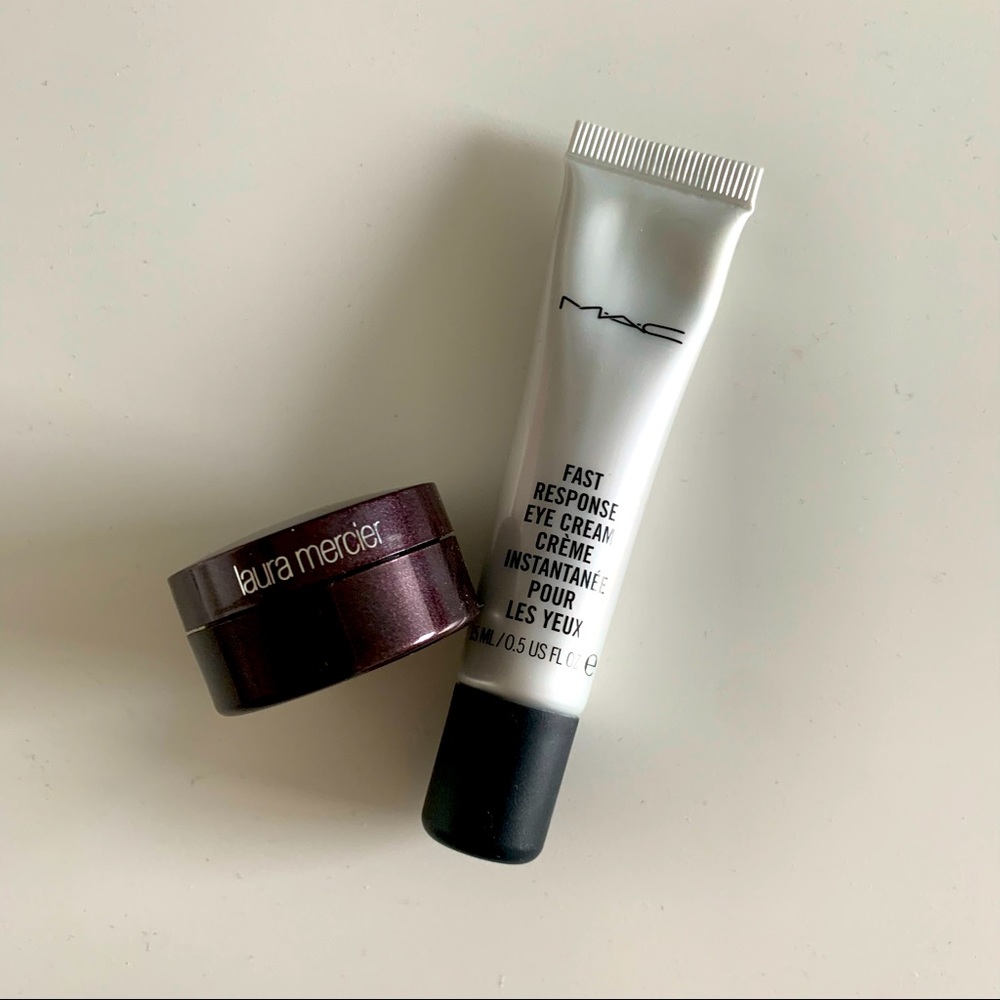 Eye combo - Laura mercier concealer + MAC eye cream